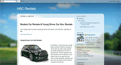 Desktop Screenshot of hbcrentals.blogspot.com