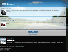 Tablet Screenshot of hbcrentals.blogspot.com