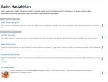 Tablet Screenshot of kadinhastalikleri.blogspot.com