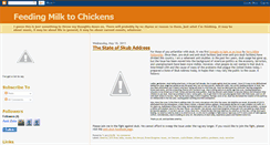 Desktop Screenshot of feedingmilktochickens.blogspot.com
