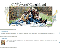 Tablet Screenshot of amomentcherished.blogspot.com