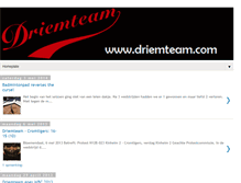 Tablet Screenshot of driemteam.blogspot.com