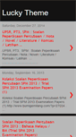 Mobile Screenshot of luckytheme.blogspot.com