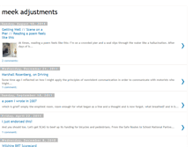 Tablet Screenshot of meekadjustments.blogspot.com