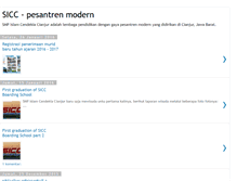 Tablet Screenshot of pesantrenmoderncianjur.blogspot.com
