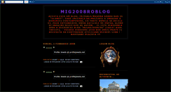 Desktop Screenshot of mig2008roblog.blogspot.com