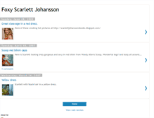 Tablet Screenshot of foxyscarlett.blogspot.com