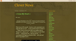 Desktop Screenshot of clevernews.blogspot.com