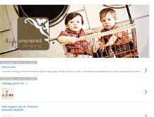 Tablet Screenshot of lifeunscriptedphotos.blogspot.com