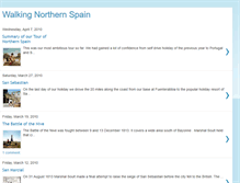 Tablet Screenshot of northernspainandpyrenees.blogspot.com