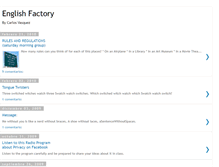 Tablet Screenshot of englishfactory.blogspot.com