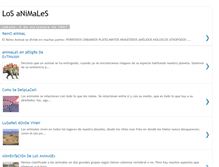 Tablet Screenshot of animalesdenaturaleza.blogspot.com