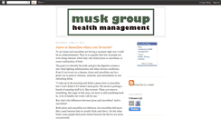 Desktop Screenshot of muskgroup.blogspot.com