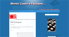 Desktop Screenshot of mentecuorepassione.blogspot.com
