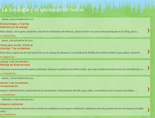 Tablet Screenshot of laecologiayelingenieroarquitecto.blogspot.com