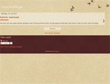 Tablet Screenshot of 1000webtips.blogspot.com