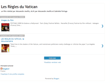 Tablet Screenshot of lesreglesduvatican.blogspot.com