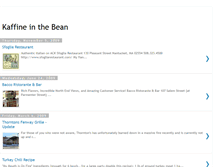 Tablet Screenshot of kaffineinthebean.blogspot.com