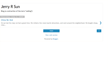 Tablet Screenshot of jerryrsun.blogspot.com