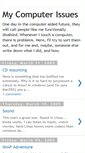 Mobile Screenshot of mycomputerissues.blogspot.com