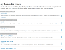 Tablet Screenshot of mycomputerissues.blogspot.com