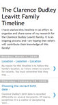 Mobile Screenshot of clarencedudleyleavitt.blogspot.com