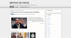 Desktop Screenshot of motivodafesta.blogspot.com