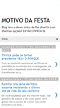 Mobile Screenshot of motivodafesta.blogspot.com