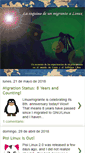 Mobile Screenshot of linuxmigrante.blogspot.com