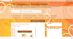 Desktop Screenshot of linguagemtecdigital.blogspot.com