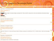 Tablet Screenshot of linguagemtecdigital.blogspot.com