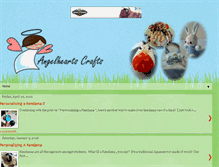 Tablet Screenshot of angelheartscrafts.blogspot.com