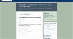 Desktop Screenshot of informacaoambiental.blogspot.com