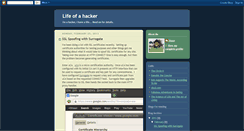Desktop Screenshot of hackerlog.blogspot.com