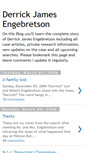 Mobile Screenshot of derrickengebretson.blogspot.com