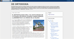 Desktop Screenshot of de-ortodoxia.blogspot.com