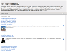 Tablet Screenshot of de-ortodoxia.blogspot.com