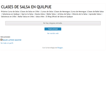 Tablet Screenshot of clasesdesalsaenquilpue.blogspot.com