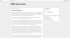 Desktop Screenshot of emseducation1.blogspot.com