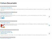 Tablet Screenshot of culturadescartable.blogspot.com