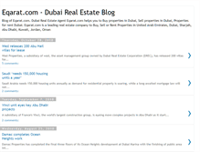 Tablet Screenshot of dubairealestateblog.blogspot.com