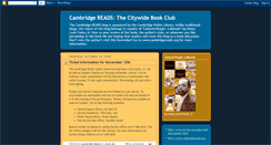 Desktop Screenshot of cambridgereads.blogspot.com