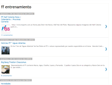 Tablet Screenshot of ffentrenamiento.blogspot.com