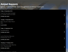 Tablet Screenshot of amjadnaseem.blogspot.com