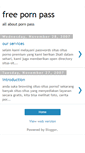 Mobile Screenshot of pornpassword.blogspot.com