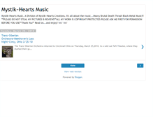 Tablet Screenshot of mystikmusic.blogspot.com