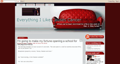 Desktop Screenshot of everythingilikecausescancer.blogspot.com