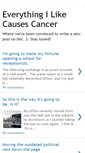 Mobile Screenshot of everythingilikecausescancer.blogspot.com