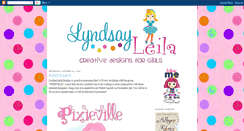 Desktop Screenshot of lyndsayleila.blogspot.com