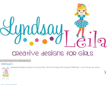 Tablet Screenshot of lyndsayleila.blogspot.com